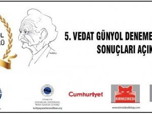 5. Vedat Günyol Deneme Yarışması’nın sonuçları açıklandı