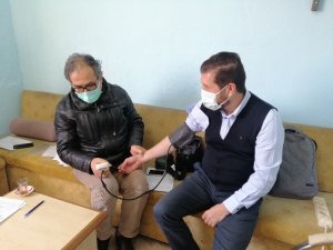 Sındırgı Belediye personeline sağlık taraması