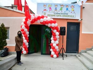 Peyami Sefa Anaokulu minikleri okullarına “Merhaba” dedi