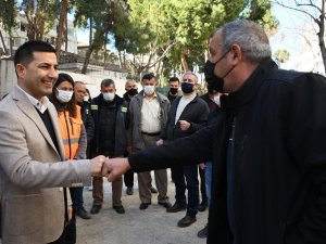 Kahramanlar Caddesi esnafı, belediye çalışmalarından memnun