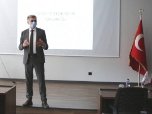 Gönen’de İşletmelere pandemi bilgilendirme toplantısı yapıldı