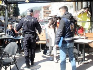 Menteşe’de polis ve bekçiler yeni açılan işletmeleri denetledi