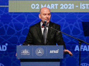 İçişleri Bakanı Süleyman Soylu, İstanbul İl Afet Risk Azaltma Planı programında konuştu