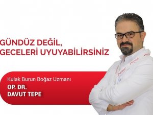 Uyku apnesi ve horlamadan kurtulmak mümkün