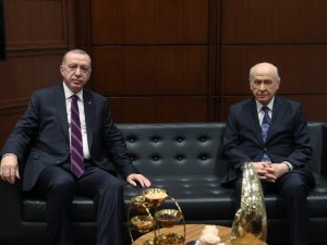 Cumhurbaşkanı Erdoğan, MHP lideri Bahçeli ile görüştü