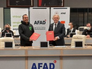 AFAD ile Ahbap Platformu arasında işbirliği protokolü imzalandı