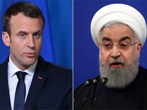 Ruhani ile Macron telefonda görüştü