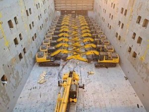 Çin’den yola çıkarılan inşaat makinesi teçhizatı BRI ülkelerine ulaştırılacak