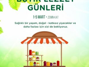 Butik lezzet günleri ve tasarım pazarı tüketicilerle buluşuyor