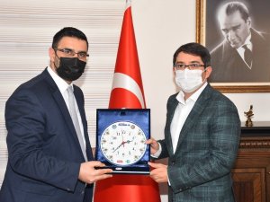 Başkan Karafil’den Başkan Çelik’e teşekkür