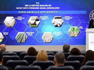 Bakanı Selçuk, “380’e yakın kurs programı hazırlandı ve hepsi hayatın gerçekleriyle uyumlu”