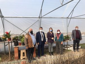 Kadın üreticiden Başkan Ergün’e teşekkür