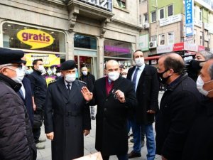 Pandemide kırmızı alarm veren Trabzon’da Korona virüs denetimlerine Jandarma Genel Komutanı da katıldı