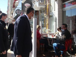 Kütahya’da ’Dinamik Denetim Modeli’ kapsamında Korona virüs denetimi