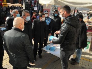 Akşehir’de pandemi denetimi