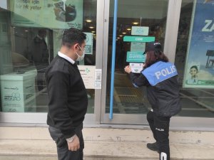 Cizre’de korona virüs denetimi