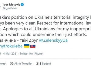 Slovakya Başbakanı Matoviç’in aşı gafı Ukrayna ile diplomatik krize yol açtı