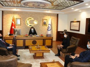 Rektör Aldemir, AK Parti Efeler İlçe Başkanı Elbir’i ağırladı