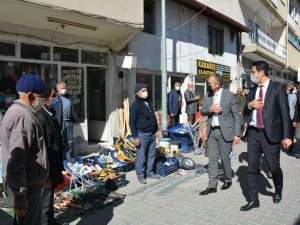 Selendi’de korona virüs tedbirleri denetlendi