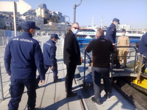 İstanbul Boğazı’nda hizmet veren vapurlarda denetim