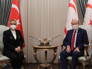 Cumhurbaşkanı Tatar, Ticaret Bakanı Pekcan’ı kabul etti