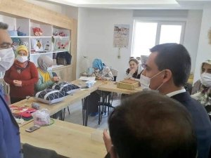 İki ilçe kadın kooperatifi arasında işbirliği