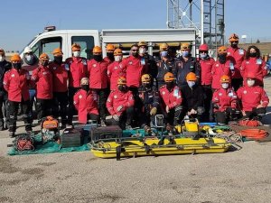 Tamga Uluslararası Arama ve Kurtarma Ankara Genel Merkez Eğitimi tamamlandı