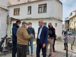 Marmaris Kaymakamı Aksoy ilçede denetime çıktı
