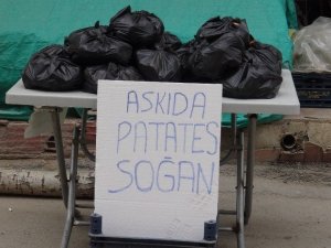 Bu da askıda ’patates-soğan’ kampanyası