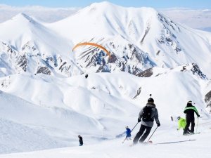 ‘Dünya’nın gözü Palandöken’deydi