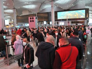 İstanbul Havalimanı’nda pazar yoğunluğu