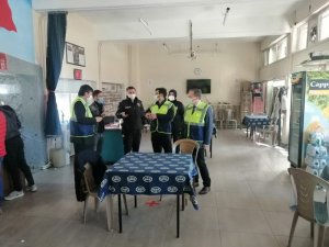 Şaphane’de Korona virüs denetimleri