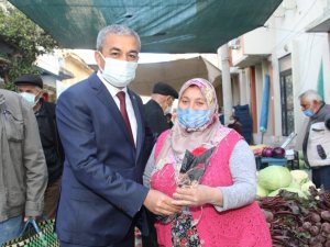 Başkan Kaplan kadınları unutmadı