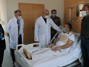 Ağrılarından duramadı gerçeği hastanede öğrendi