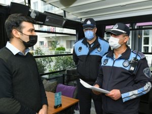 Esenyurt’ta kafe, restoran ve kıraathanelere korona virüs denetimi