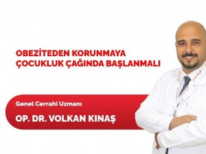 Obeziteden korunmaya çocukluk çağından başlanmalı