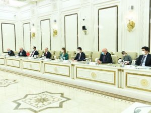 Azerbaycan Milli Meclis Başkanı Gafarova, TBMM Dışişleri Komisyonu Başkanı Kılıç ile görüştü