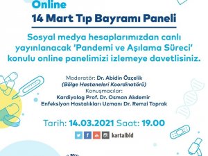 Kartal Belediyesi’nden 14 Mart Tıp Bayramı Paneli