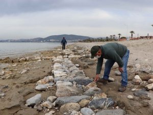 Sular çekildi, tarih ortaya çıktı
