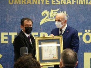 Ümraniye’de ‘Hizmette 25. Yıl Hizmet Beratı Töreni’ yapıldı
