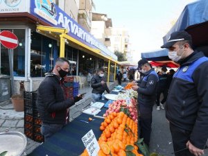 Efeler zabıtası denetimlerini sürdürüyor