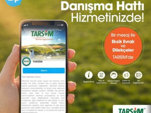 TARSİM BİP Danışma Hattı üretici ve yetiştiricinin hizmetinde