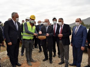 Gölmarmara HES’in temeli atıldı