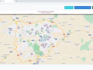 Ankara’da 20 noktada ücretsiz internet hizmeti
