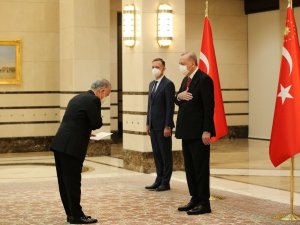 Cumhurbaşkanı Erdoğan, Dominik Cumhuriyeti Büyükelçisini kabul etti