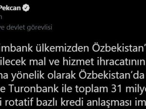 Eximbank, Özbekistan’da iki banka ile kredi anlaşması imzaladı