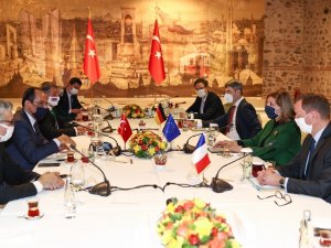 İbrahim Kalın, AB Liderlerinin Dış Politika Başdanışmanları ile görüştü