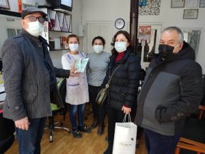 Esnaf odasından berber ve kuaföre denetim