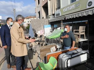 Başkan Oktay denetimlerini sürdürüyor