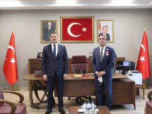 İstanbul Havalimanı’na atanan DHMİ Başmüdürü Sadık Sürücü’den İlker Haktankaçmaz’a ziyaret